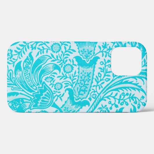  Aqua Turquoise Art Phone Case (Achterkant (horizontaal))
