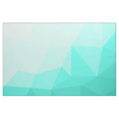 Aqua Turquoise Gradient Geometric Mesh Pattern Stof (Fat Quarter)