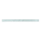 Aqua Turquoise Gray Wht LG Chevron ZigZag Pattern Lint (Voorkant)