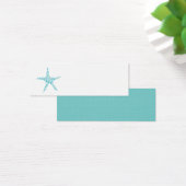 Aqua Turquoise Starfish Mariage lags (Bureau)