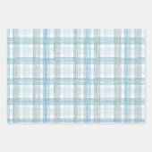 Aqua Turquoise Wrapping Paper Sheets (Voorkant 3)