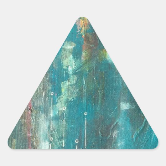 Aqua Upload Art Stickers (Voorkant)