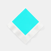 Aqua (vaste kleur) servet (Hoek)