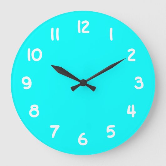 Aqua Wall klok (Voorkant)