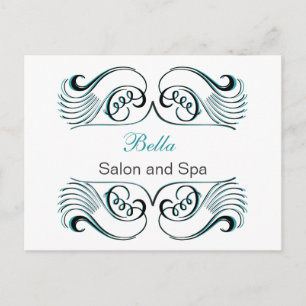 aqua White Chic Business - Hartelijk dank Briefkaart
