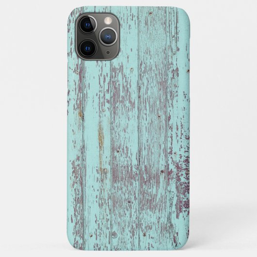 aqua wood phone case (Achterkant)