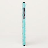 Aqua Zee Foam Blue Pineapple Pattern Case-Mate iPhone Case (Achterkant/links)