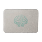Aqua Zee Shell met Zand Textuur Badmat (Voorkant)