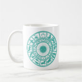 Aqua Zodiac Mug (Gauche)