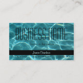 Aqua-zwembad Visitekaartje (Voorkant)