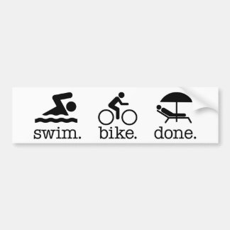 Aquabike/Aquavelo Bumpersticker