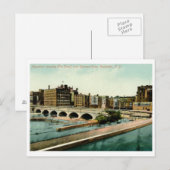 Aquaduct, Rochester, NY Vintage Briefkaart (Voorkant / Achterkant)