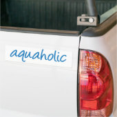 aquaholic 1 bumpersticker (Op Truck)
