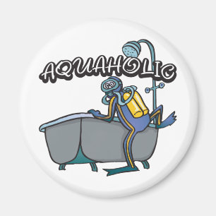 Aquaholic SCUBA Magneet