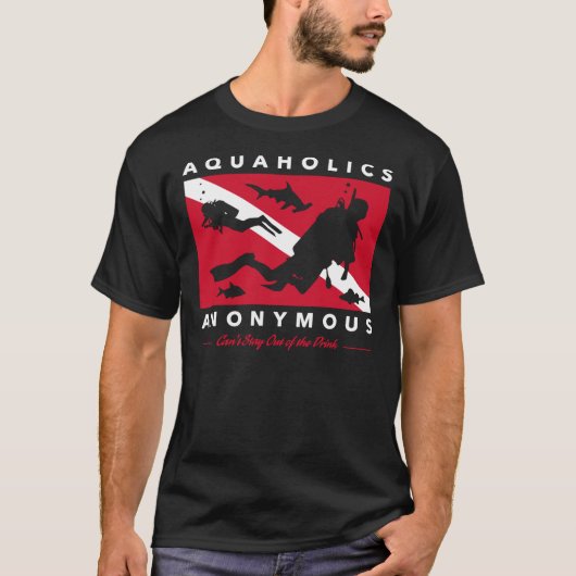 Aquaholics Anonymous Classic T-Shirt (Voorkant)