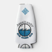 AquaHunter (TM) Vist flessenkoeler Coozie (Voorkant)