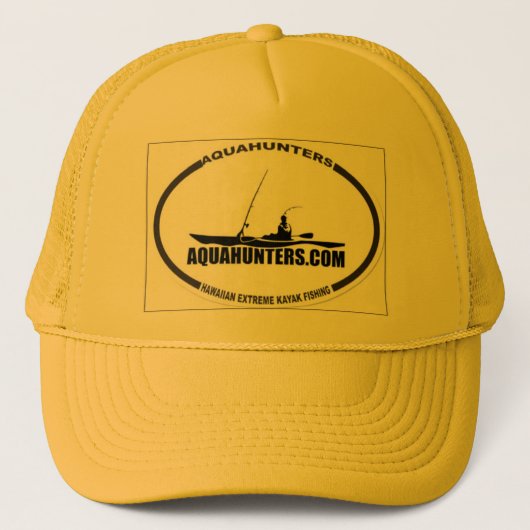 AquaHunters Trucker Hat Trucker Pet (Voorkant)