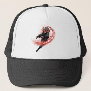 Aquaman   Afbeelding zwart Manta Red Swipe Trucker Pet