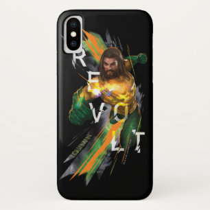 Aquaman   Afgekeurd grafisch Aquaman "Revolt" iPhone X Hoesje