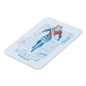 Aquaman - Atlantis Surf Club Magneet (Linkerzijde)