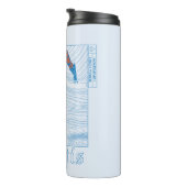 Aquaman - Atlantis Surf Club Thermosbeker (Geroteerd rechts)