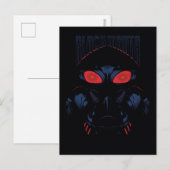 Aquaman | Black Manta Shadowy Graphic Briefkaart (Voorkant / Achterkant)