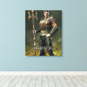 Aquaman Canvas Afdruk (Insitu (Houten vloer))