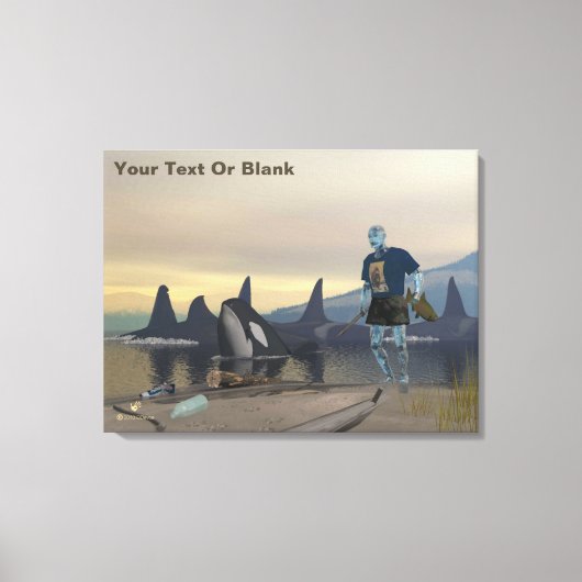 Aquaman Canvas Afdruk (Voorkant)