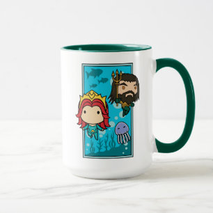 Aquaman   Chibi Mera & Aquaman Undersea Graphic Mok