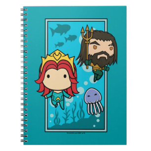 Aquaman   Chibi Mera & Aquaman Undersea Graphic Notitieboek