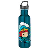 Aquaman | Chibi Mera Riding Wave Graphic Waterfles (Voorkant)