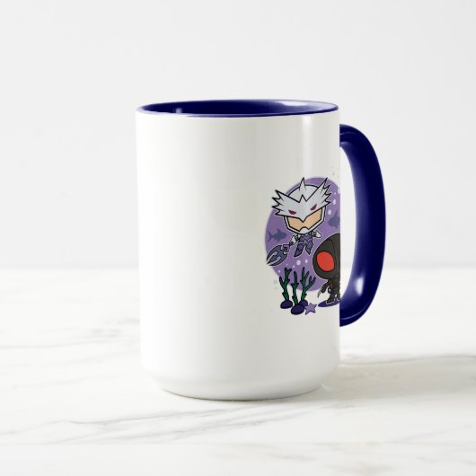 Aquaman | Chibi Orm & Black Manta Undersea Graphic Mok (Voorkant rechts)