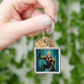 Aquaman Crouching Sleutelhanger (Hand)