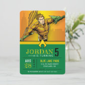 Aquaman | Fijne verjaardag Kaart (Staand voorkant)