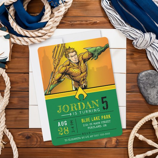 Aquaman | Fijne verjaardag Kaart