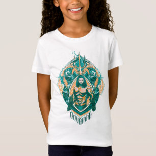 Aquaman Grafisch Aquaman & Trenchers T-shirt