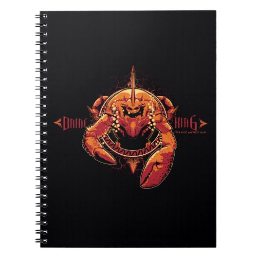 Aquaman | Grafische pekel van pekel Notitieboek (Voorkant)
