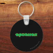 Aquaman Green Logo Sleutelhanger (Voorkant)