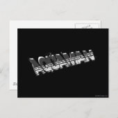 Aquaman Grunge Stripe Logo Briefkaart (Voorkant / Achterkant)
