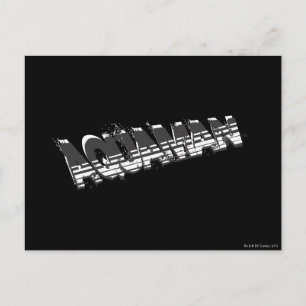 Aquaman Grunge Stripe Logo Briefkaart