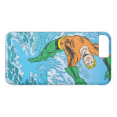 Aquaman Jpomp uit Zee Case-Mate iPhone Case (Achterkant (Horizontaal))