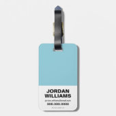 Aquaman | "Laat de huidige gids u" — Grafisch Bagagelabel (Achterkant verticaal)