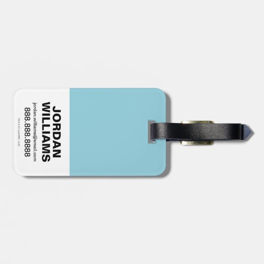 Aquaman | "Laat de huidige gids u" — Grafisch Bagagelabel (Achterkant horizontaal)