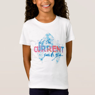 Aquaman "Laat de huidige gids u" — Grafisch T-shirt