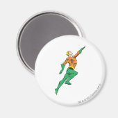 Aquaman leaps up magneet (Voorkant / Achterkant)