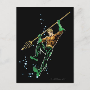 Aquaman met Spear Briefkaart