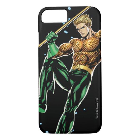 Aquaman met Spear Case-Mate iPhone Case (Achterkant)