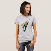 Aquaman met Spear T-shirt (Voorkant volledig)