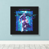 Aquaman | Ocean Master King Orm Refracted Graphic Canvas Afdruk (Insitu (Houten vloer))