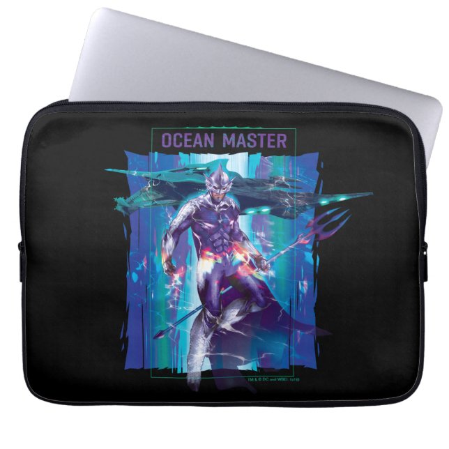 Aquaman | Ocean Master King Orm Refracted Graphic Laptop Sleeve (Voorkant)